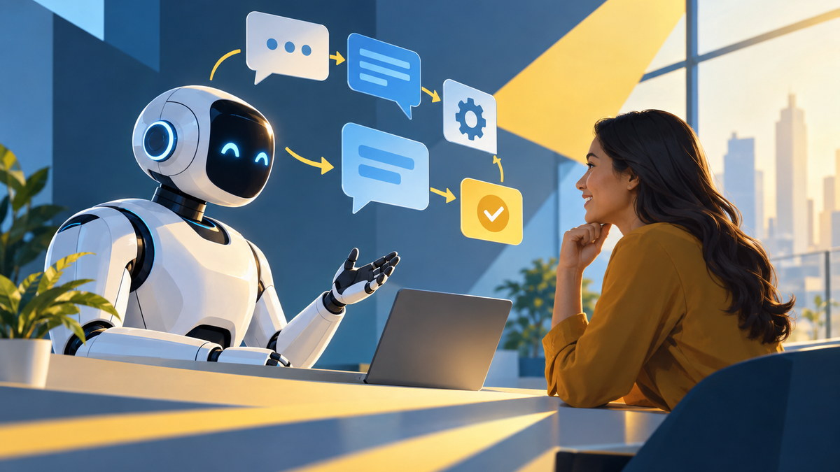 Multi-Turn Reinforcement Learning on Amazon SageMaker AI: A Hands-On Guide editorial illustration