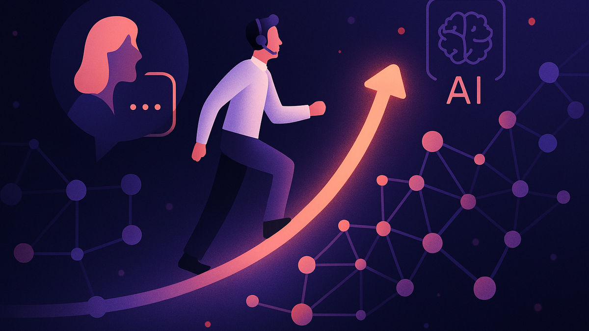 Netcall Expert Shares How to Improve Average Handle Time Without Sacrificing Customer Experience editorial illustration
