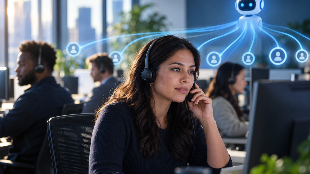 Personal Agents Will Drive More Contact Center Traffic Than They Offset editorial illustration