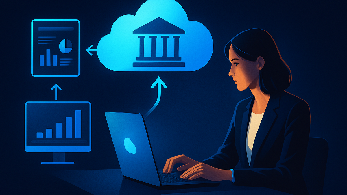 Salesforce Selected by HMRC to Modernize Tax Services for UK Citizens and Businesses editorial illustration